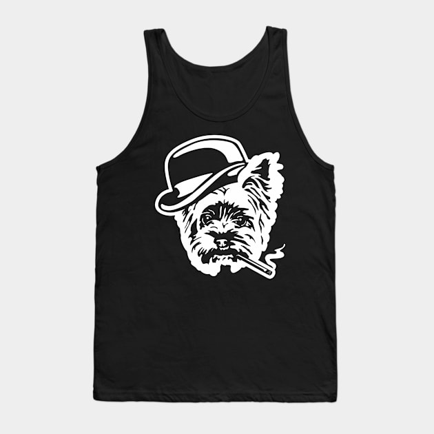 Yorkie Troublemaker Tank Top by Tuff Breeds